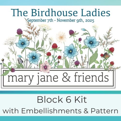 The Birdhouse Ladies Mystery Stitch-Along - Block 6 - Image 2