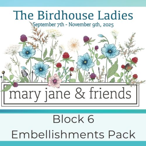 The Birdhouse Ladies Mystery Stitch-Along - Block 6 - Image 7