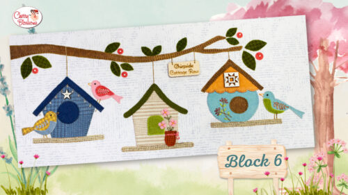The Birdhouse Ladies Mystery Stitch-A-Long - Block 6 PDF