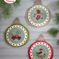 Vintage Ornaments Set Three