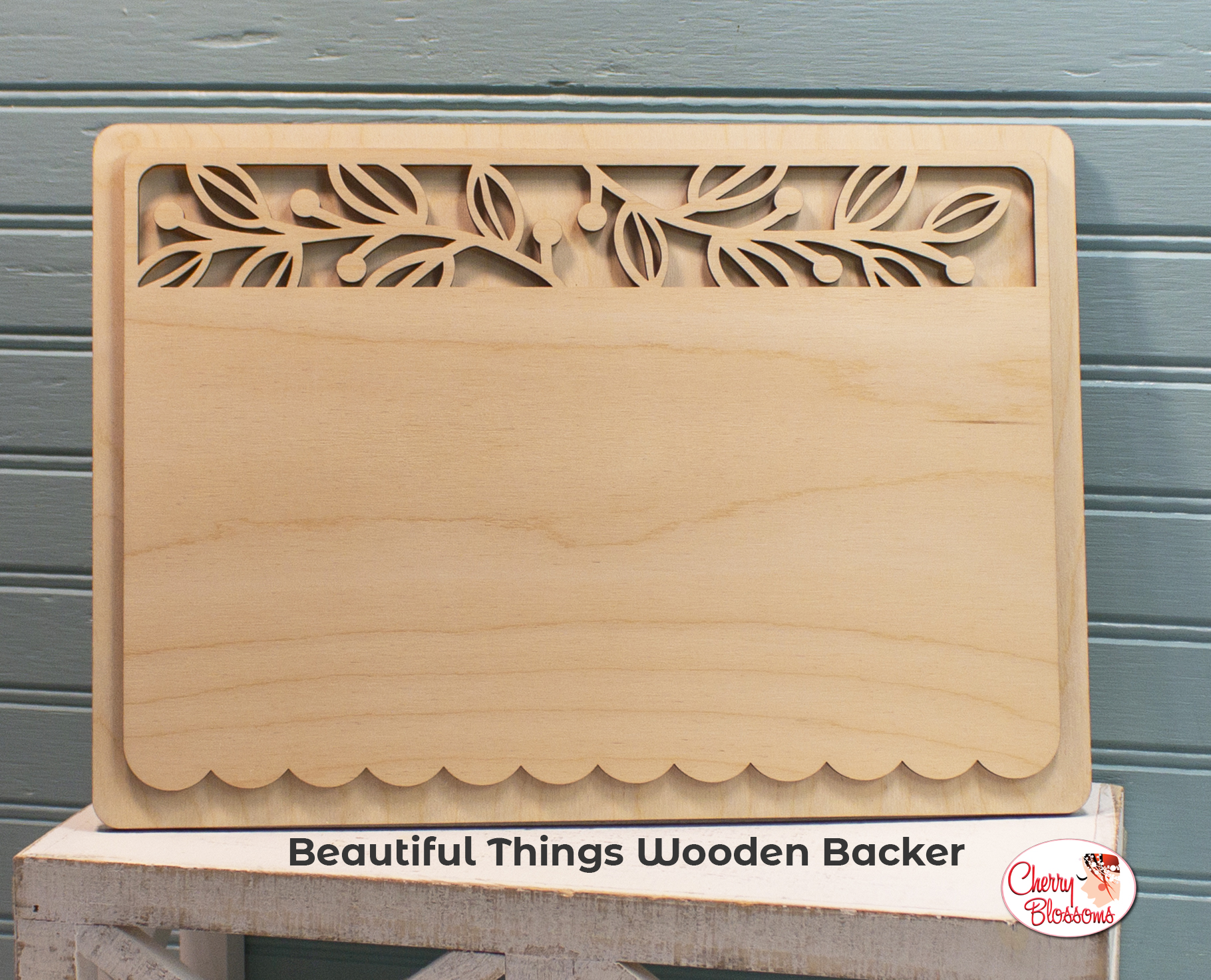 Beautiful Things Wooden Backer