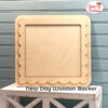 New Day Wooden Backer