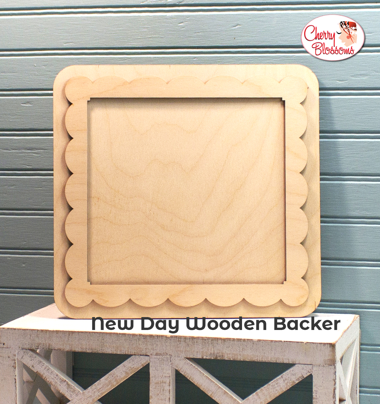 New Day Wooden Backer