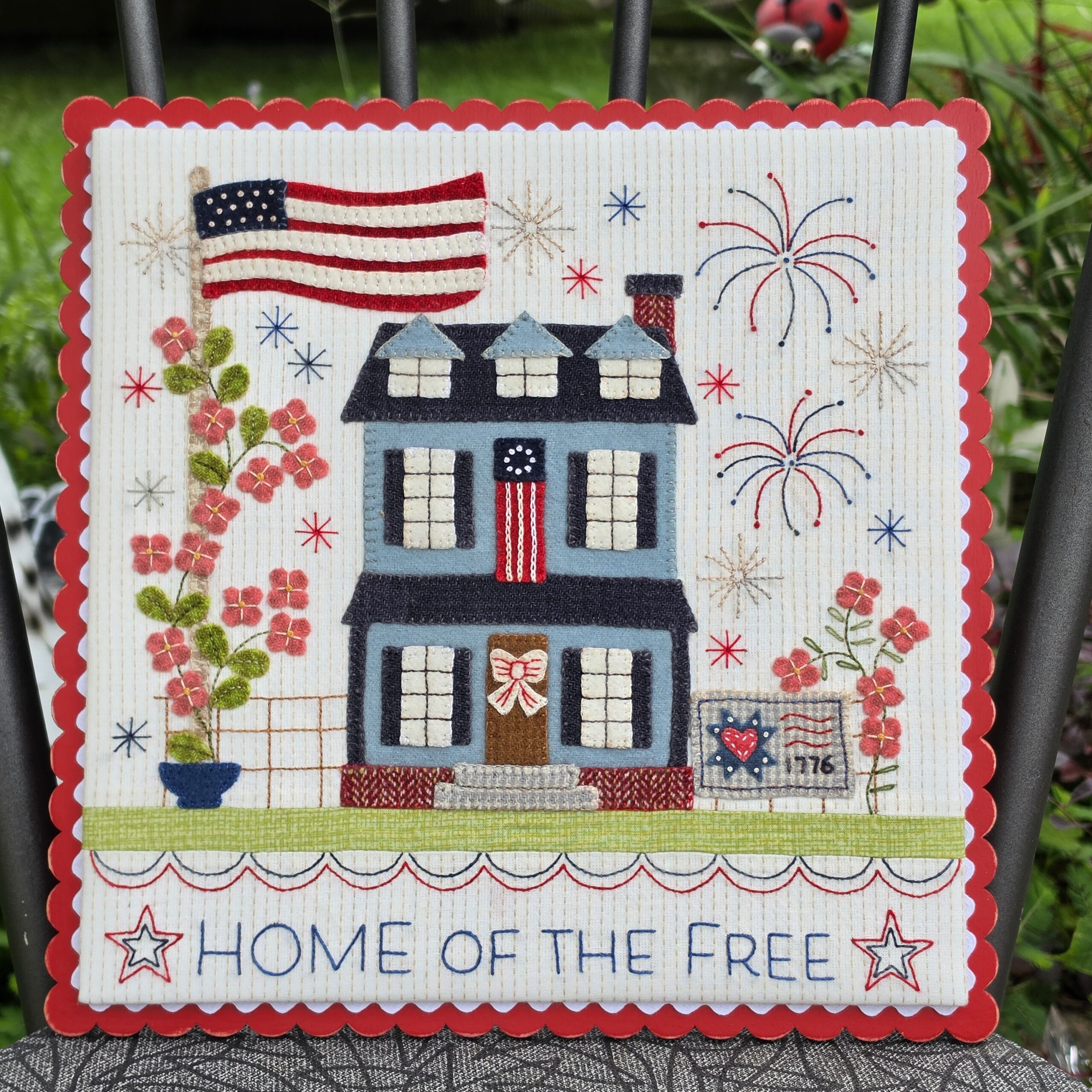 Home of the Free - Wool & Freedom Mystery Stitch-A-Long