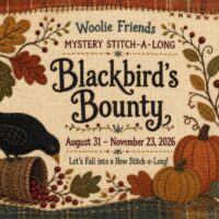 Gathered Treasures - Blackbird's Bounty Mystery Stitch-A-Long Block 6